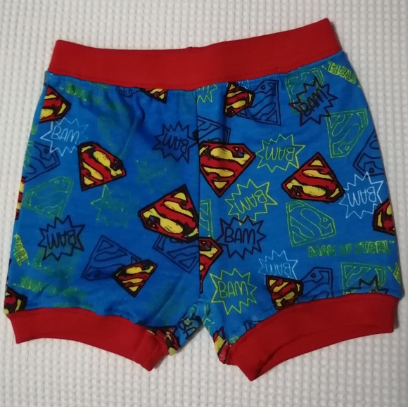🔥SALE🔥 Superman DC Comics Baby 2 Pc Pajamas Pajama Set NWT Size 0-3M - Picture 2 of 8